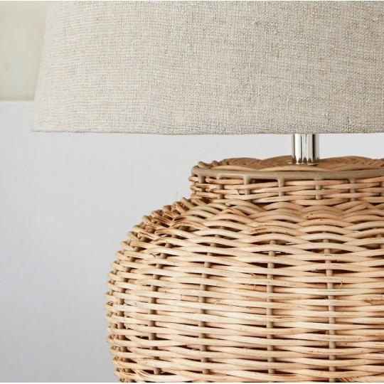 rattan asztali lampa klasszikus country mediterran vilagitas len ernyos nappali haloszoba lampak fa lampa polgari elegans textil lampaburas.jpg